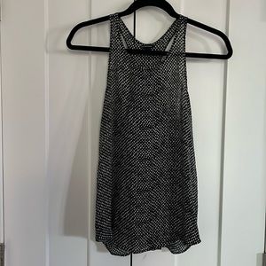 Club Monaco Silk Racerback Tank